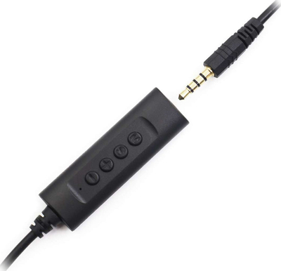 Kabllo adaptuese Sandberg Headset USB Controller, 3.5mm në USB, 1.5m, e zezë