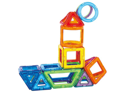 Lodër ndërtimi me magnet Magformers Basic Set 42, 42 copë, shumëngjyrëshe