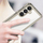 Калф телефон Hurtel Outer Space за Samsung Galaxy S25 Edge, флексибилна рамка, полупроѕирен, црн