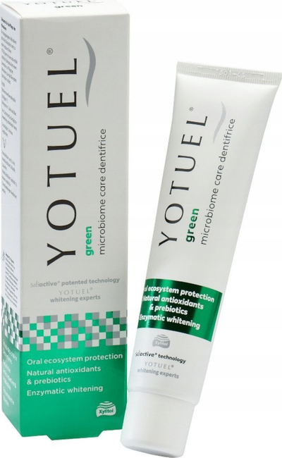 Паста за заби Yotuel Green Microbiome Care, избелувачка, 100g