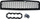 Grillë radiatori MTuning për Audi A6 C5, RS Style, 2001-2005, e zezë