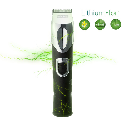 Trimmer për mjekër Wahl Lithium Ion Total Beard 9854-2916, pa kabllo, 180 min, gri