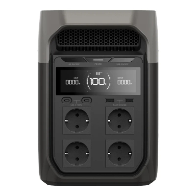 Stacion portativ energjie EcoFlow DELTA 3 Series, 1800W, zgjerim deri 5kWh, i zi