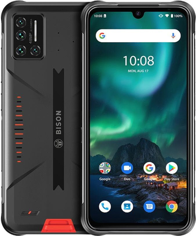 Celular Umidigi Bison, 6.3 ", 6 GB RAM, 128 GB, i zi / portokalltë