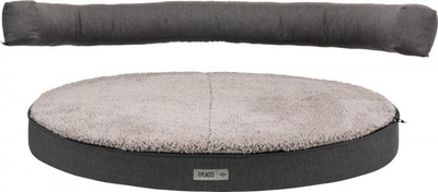 Sofë ortopedike për qen Trixie Sofa Vital Bendson, 100 x 80 cm, gri e mbyllur dhe gri e çelët