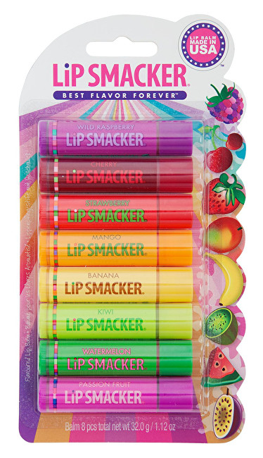 Set me balsam për buzë Lip Smacker  8 x 4 g