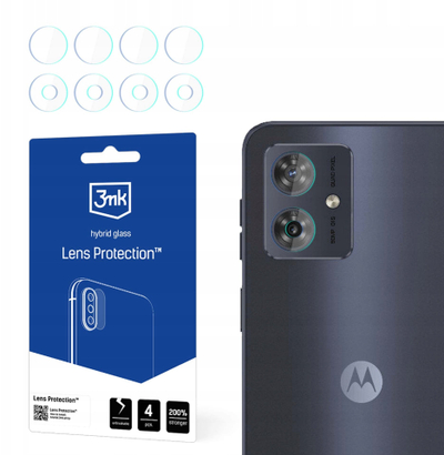 Folie mbrojtëse për lente 3MK OnePlus Nord CE 4, xham hibrid, transparente