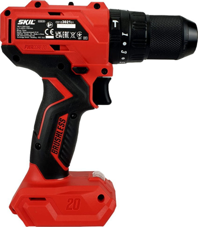 Stërvitëse kaçavidë pa kabllo Skil 3021 CA, 20V, pa bateri, e kuqe