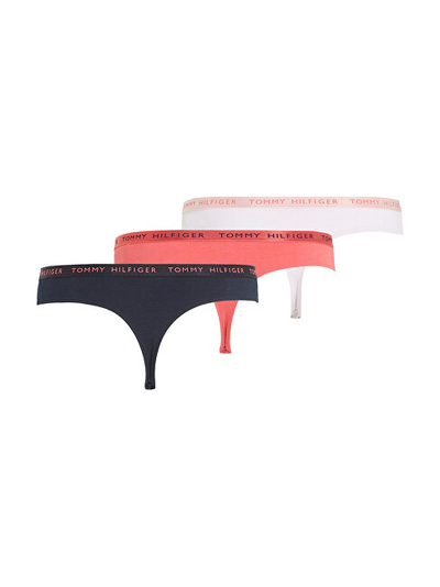 Mbathje për femra Tommy Hilfiger, 3 copë, shumëngjyrëshe