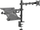 Mbajtës tavoline për monitor LogiLink BP0175, 17" 32", i zi