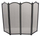 Mbrojtëse oxhaku Flammifera Safety Grille 610x965mm, çelik, e zezë