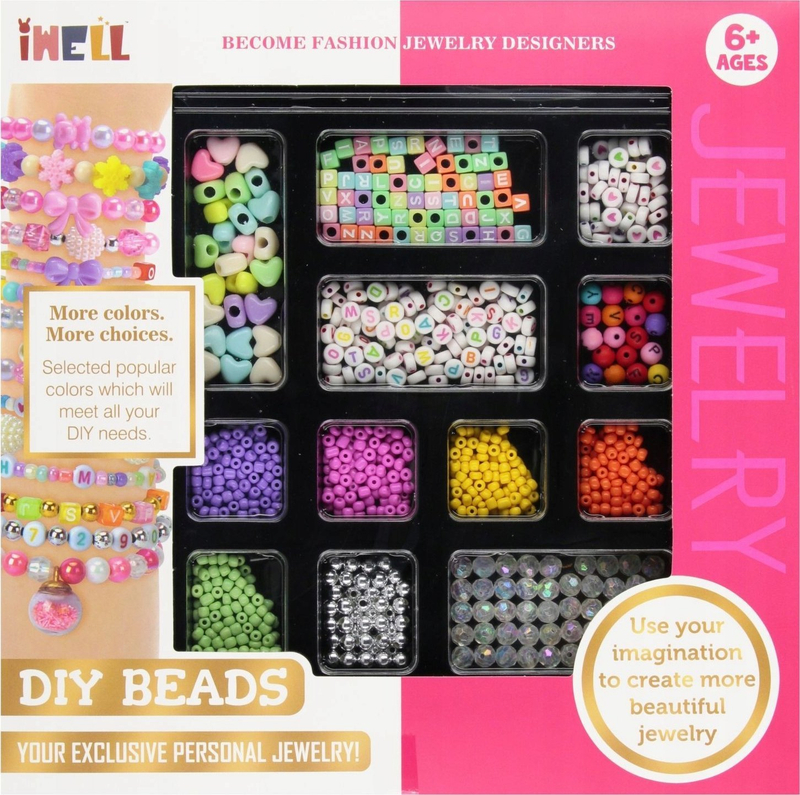 Set rruazash për bizhuteri Mega Creative 553193, plastikë, për fëmijë 6+