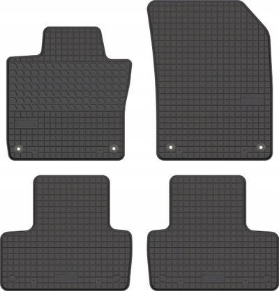 Tapete gome GeyerHosaja Volvo XC60 II, set 4 copë, premium, të zeza