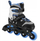 Ролерки на тркала Spokey Trixie Jr SPK-944630, големина 35-38, тркала PU 82A, ABEC-7, црно-сини