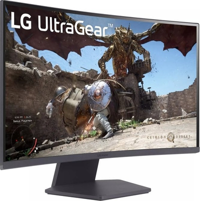Монитор LG UltraGear 27GS60QC-B, 27", 180Hz, 1ms, црн