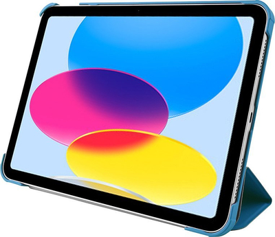 Mbrojtëse tableti Pomologic për iPad 10.9, Book Case, blu