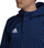 Xhaketë sportive Adidas Entrada 22 M IK4011, të papërshkueshme nga uji, me kapuç, blu navy
