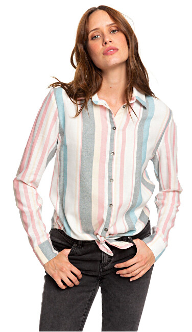 Këmishë Roxy Stripe Snow ERJWT03343-WBK3, shumë ngjyrëshe, XS, woman