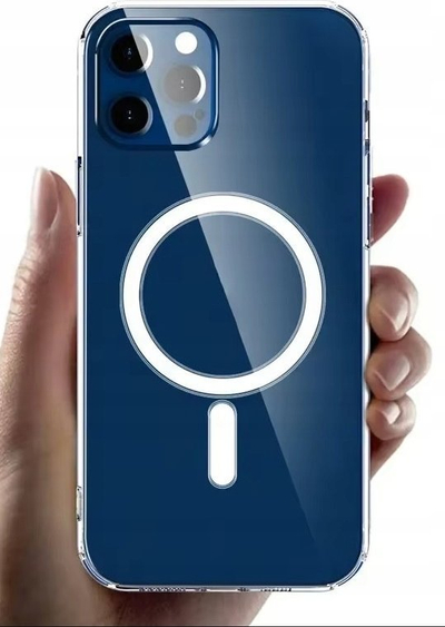 Kapotë telefoni Vega ECOBOX, MagSafe, për iPhone 16 Pro, transparente