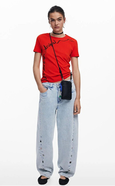 Kuletë për femra Desigual Half Logo Milton, e zezë