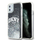 Kapak telefoni DKNY Liquid Glitter Arch Logo për iPhone 11, plastik, i zi