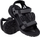 Sandale meshkujsh Martes Derano M 92800305067, rripa Velcro, shollë antirrëshqitëse, gri e zezë