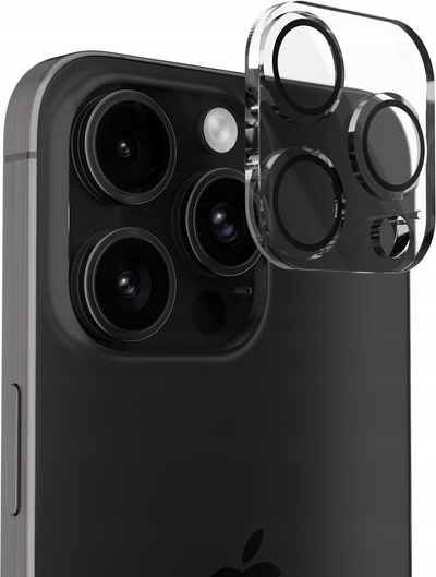 Mbrojtëse xhami për kamerën Next One për iPhone 16 Pro dhe 16 Pro Max, transparente