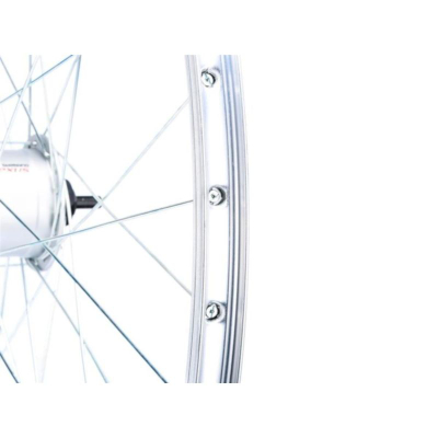 Предно тркало за велосипед Shimano Nexus, 28\", динамо 6V 3W, сребрено