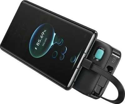 Power bank Usams Us-CD224, 10000mAh, PD 20W, e bardhë