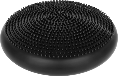 Jastëk sensorial rehabilitues Rebel Active, diametër 33cm, kapacitet 300kg, gri