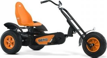 Go-kart me pedale BERG Chopper BFR, për kalamaj 5+, portokalli me të zezë