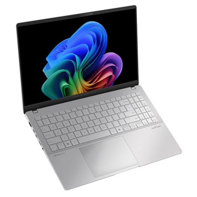 Laptop ASUS Vivobook S, 15.6", Qualcomm Snapdragon X1E-78-100, 32 GB RAM, 1 TB SSD, i argjendtë