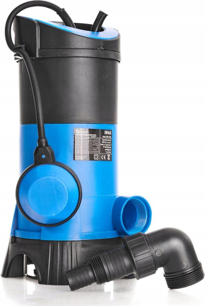 Pompë zhytëse për ujë të ndotur, 900W, me flotor automatik, plastike