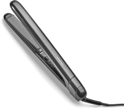 Rrafshus flokësh BaByliss Titanium Shine, pllaka titanium qeramike, 235°C, i zi