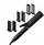 Set për rregullim flokësh Adler AD 2028, 5 në 1, 1200W, shtresë qeramike, i zi