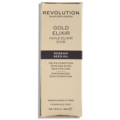 Serum për fytyrë Revolution Rosehip oil Gold Elixir 30 ml