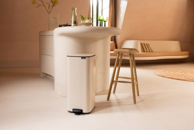 Kosh plehrash Brabantia Pedal Bin, 30L, ngjyrë bezhë e butë