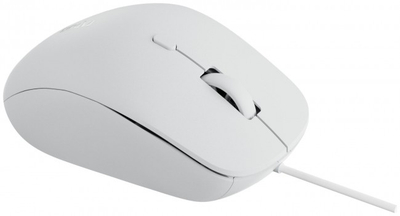 Maus Rapoo N500, optik 3600 DPI, USB, i bardhë