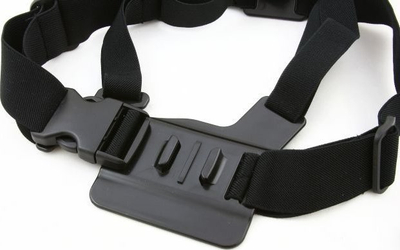 Parzmore gjoksi për kamera sportive XREC Harness Chest Mount, për GoPro Hero 6 5 4 3+ 3, e rregullueshme, e zezë