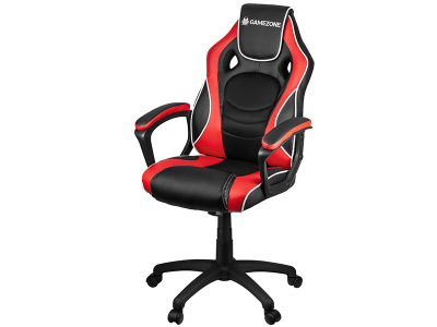 Karrige gaming DeLonghi Tracer GameZone GC33, lëkurë PU, deri 120kg, zi kuqe