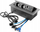 Panel tavoline Spacetronik, 2 prize Schuko, HDMI RJ45 USB, 1.5m, gri
