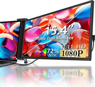 Monitor portativ Extralink Smart Life S3, 15.4", Full HD, i zi