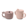 Set ushqimi gote dhe pjate- Deer friends -Powder