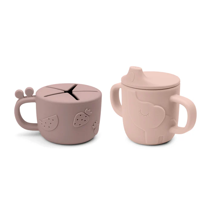 Set ushqimi gote dhe pjate- Deer friends -Powder