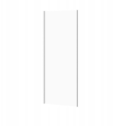 Muri anësor dushi Cersanit Crea, 90 cm, xham 8 mm, krom