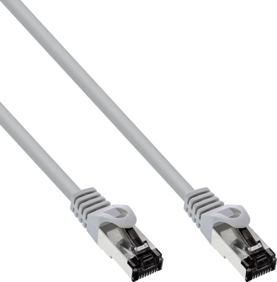 Kabllo rrjeti InLine Patch Cable Cat.8.1, S/FTP, 1m, gri