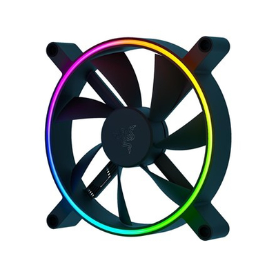 Ventilator për kasë kompjuteri Razer Kunai Chroma, 140 mm, PWM, i zi