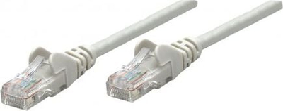 Kabllo rrjeti Intellinet Premium 738934, RJ-45 në RJ-45, CAT 5e, 25cm, SF/UTP, gri