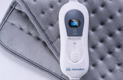 Jastëk elektrik ngrohës Meriden Comfort Soft MCS-301, 100W, 3 shkallë nxehtësie, gri