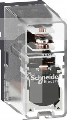 Rele fuqie Schneider Electric Harmony RXG, spirale 230V AC, 10A SPDT, trup transparent